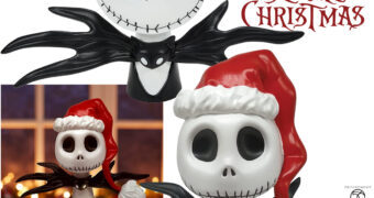 Ponteiras Jack Skellington para Decorar a Árvore de Natal (The Nightmare Before Christmas)