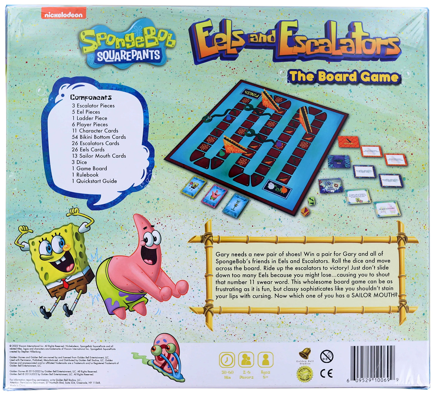 SpongeBob SquarePants Board Game “Eels And Escalators”