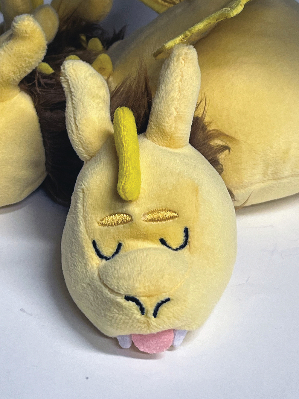 Sleeping King Ghidorah Plush Monster (Godzilla)