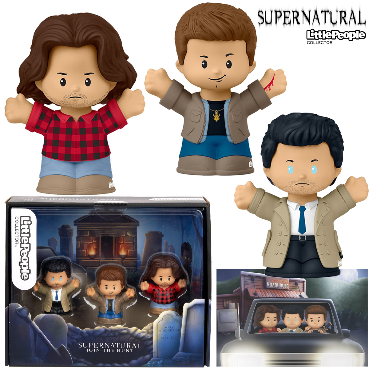 Bonecos Little People Collector Supernatural