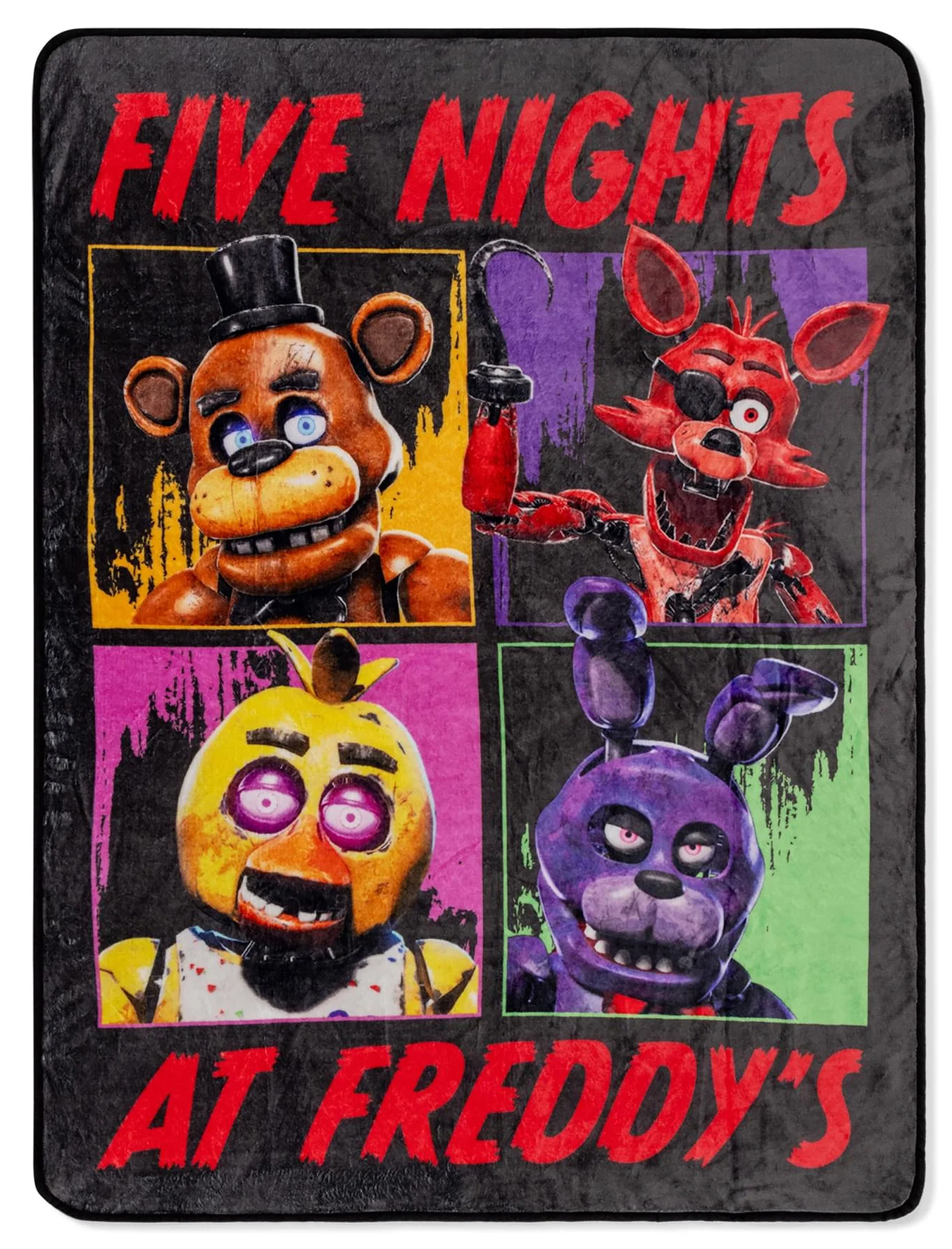 Five Nights At Freddy's Throw Blanket