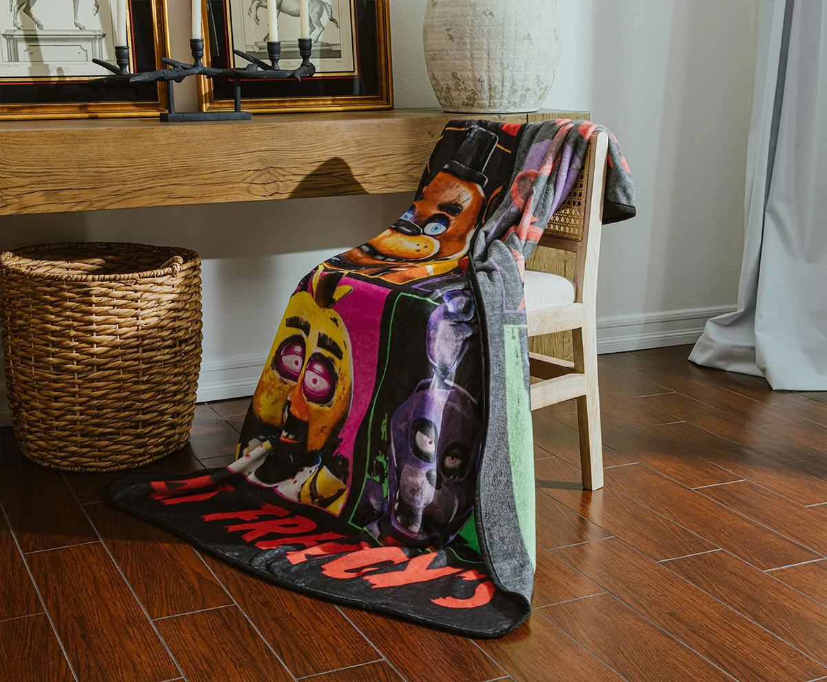 Five Nights At Freddy's Throw Blanket