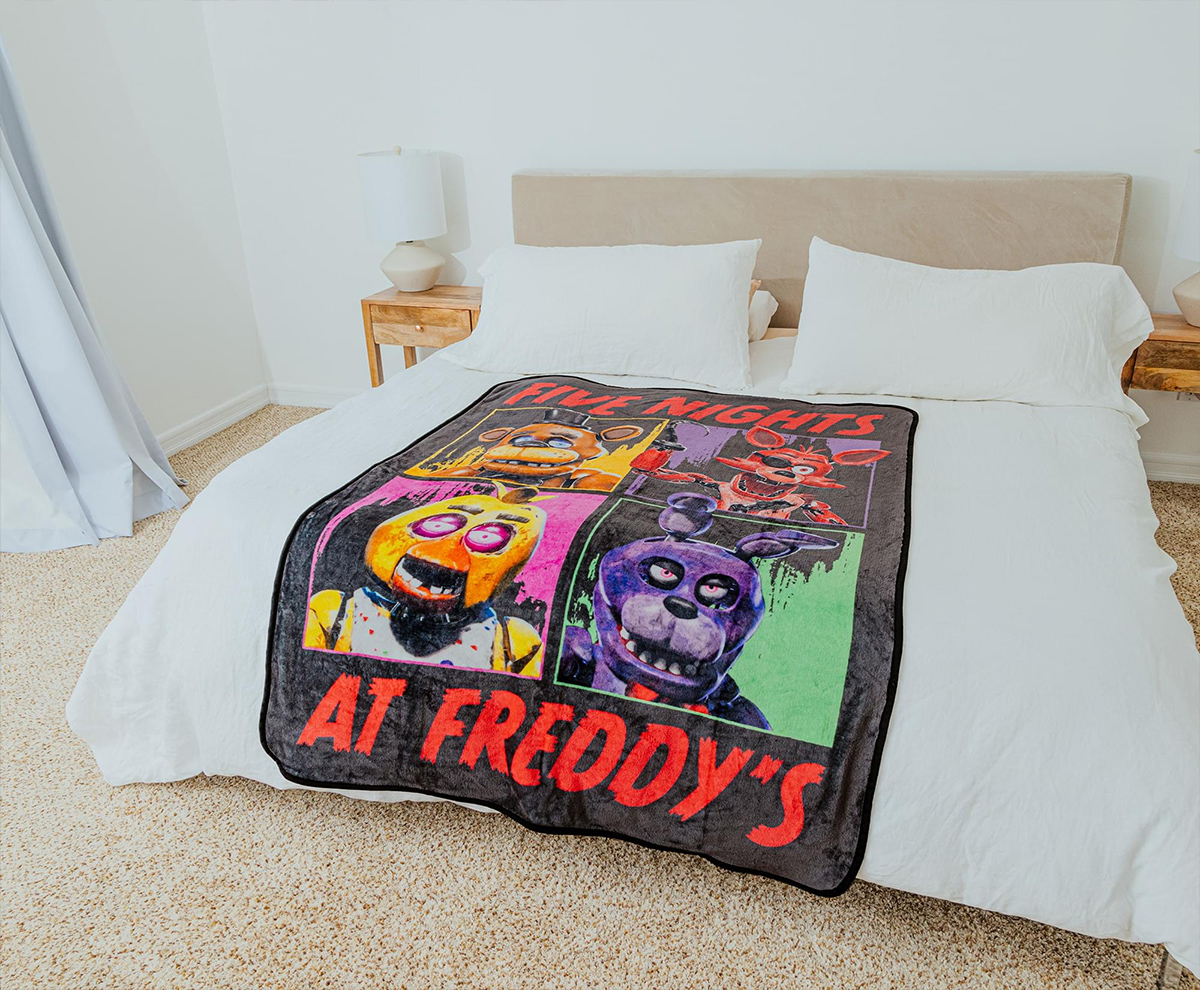 Five Nights At Freddy's Throw Blanket