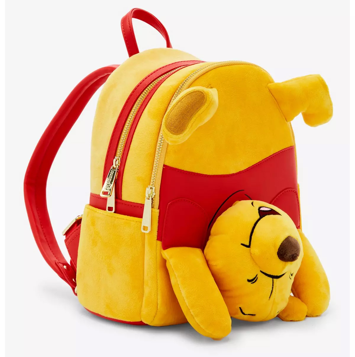 Upside Down Plush Winnie the Pooh Mini Backpack