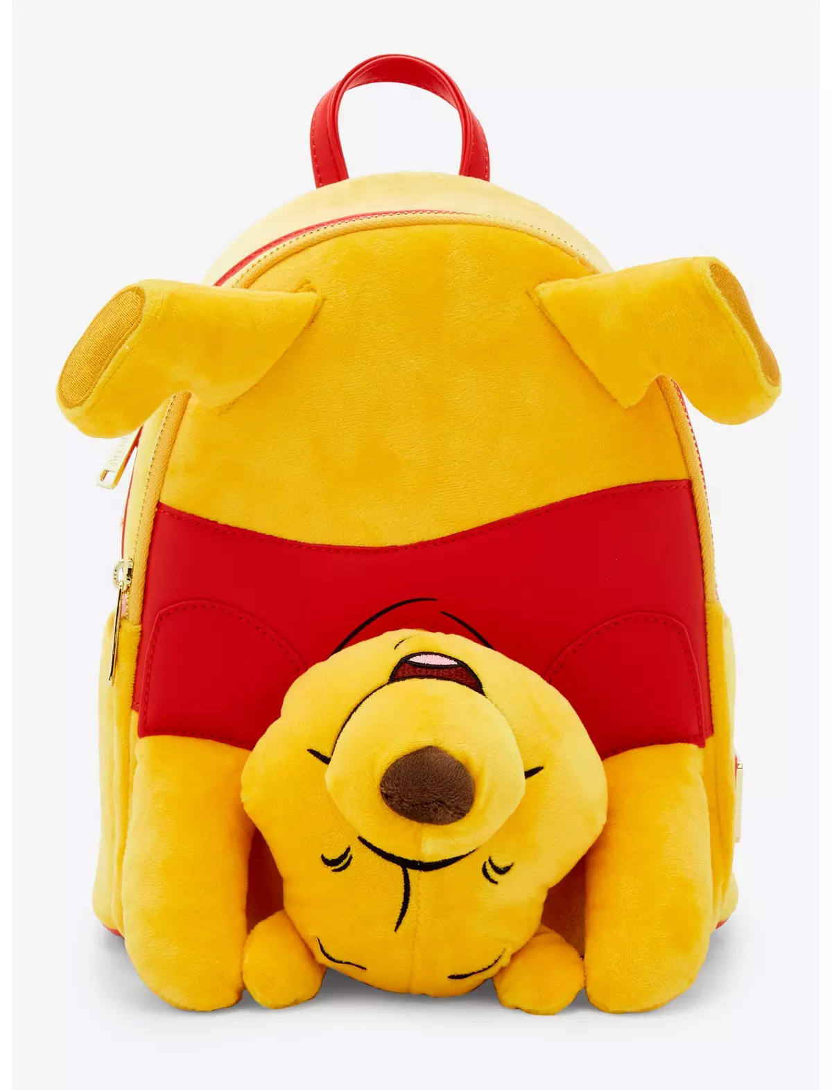 Upside Down Plush Winnie the Pooh Mini Backpack