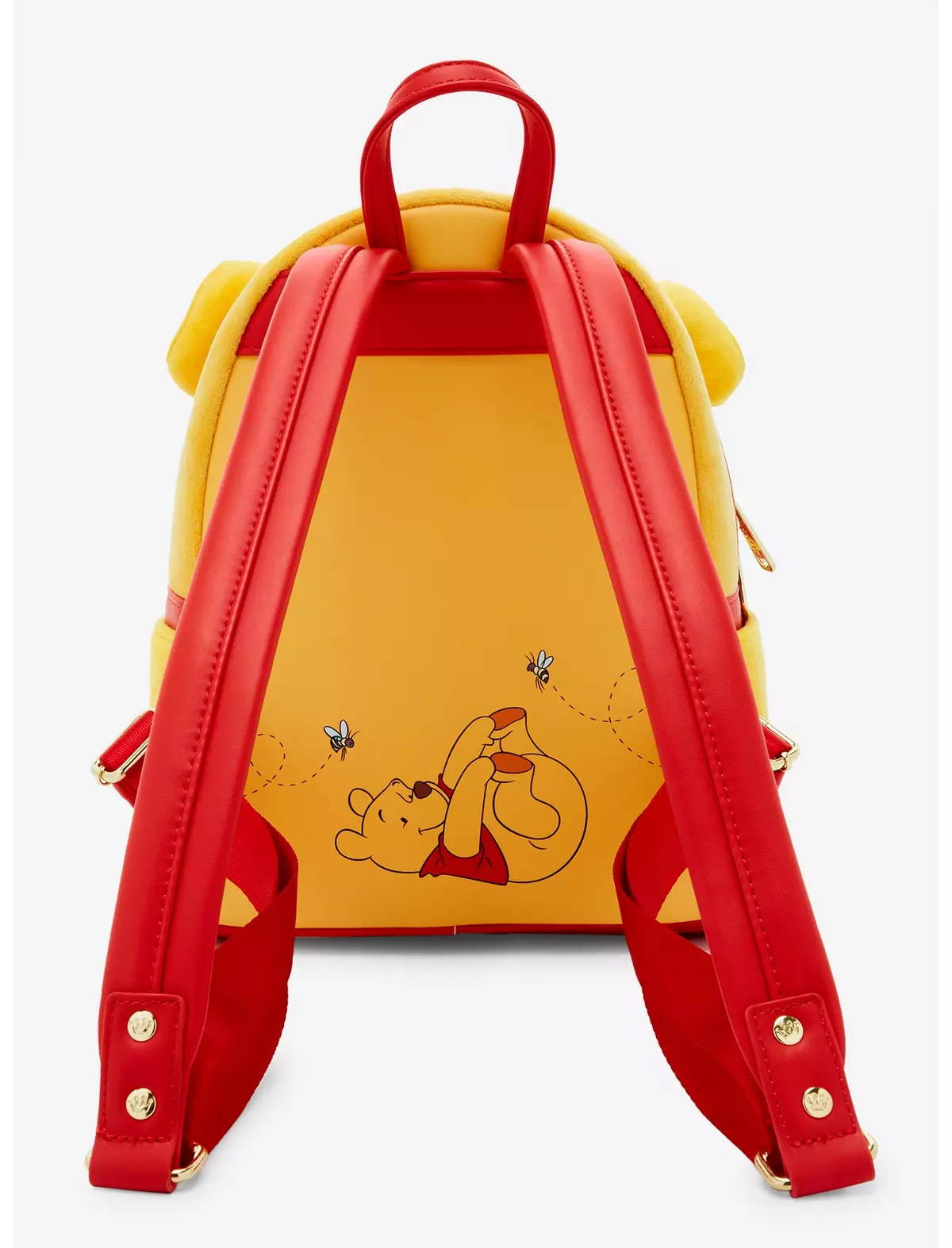 Upside Down Plush Winnie the Pooh Mini Backpack