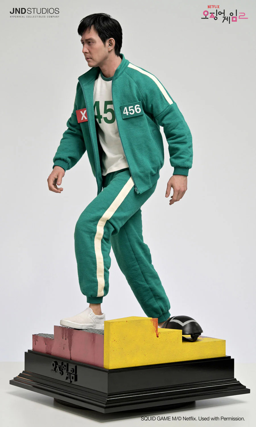 Hyperrealistic Seong Gi-Hun (Lee Jung-jae) Statue from Round 6 Series (Squid Game)