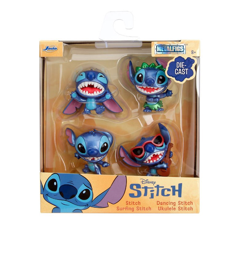 Diecast Metal MetalFigs Stitch Mini-Figures (Disney)