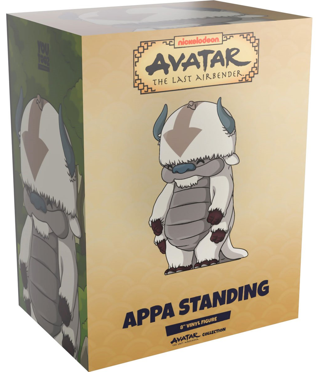 Appa, o Bisão do Ar em Pé - Boneco de Vinil Avatar: A Lenda de Aang