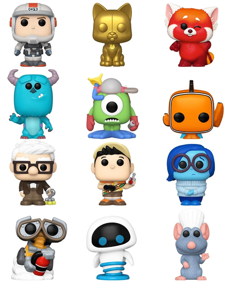 Funko Bitty Pop! Micro-Figures of Pixar Films