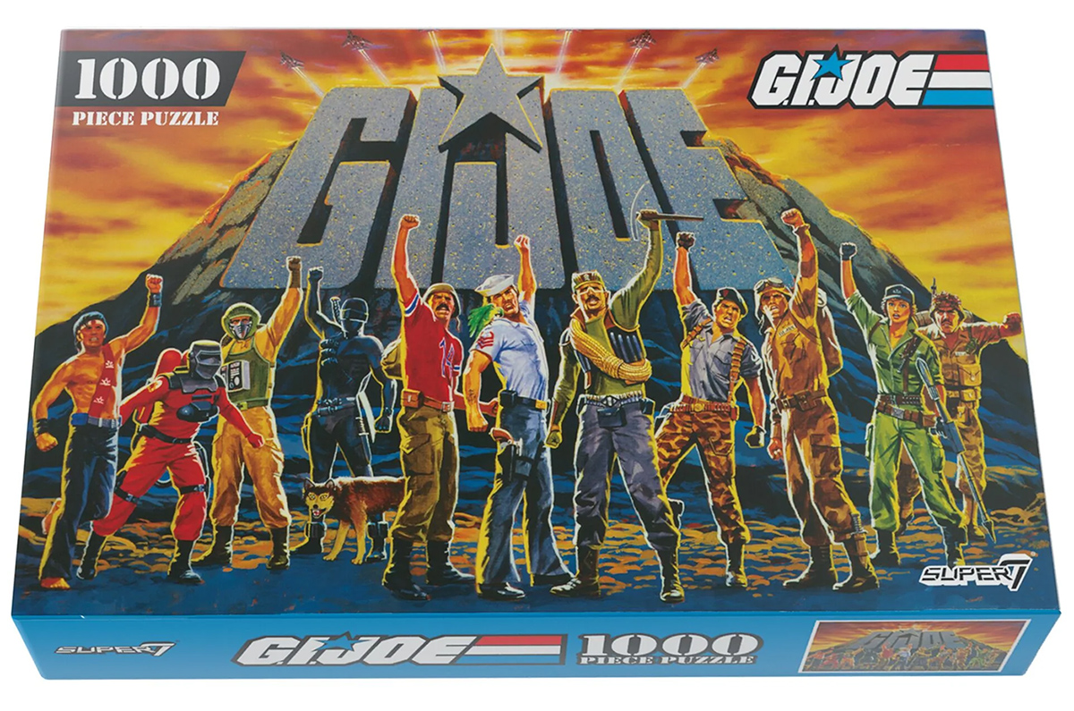 Quebra-Cabeça G.I. Joe “Vintage Joe Catalog” de 1985 com 1.000 peças