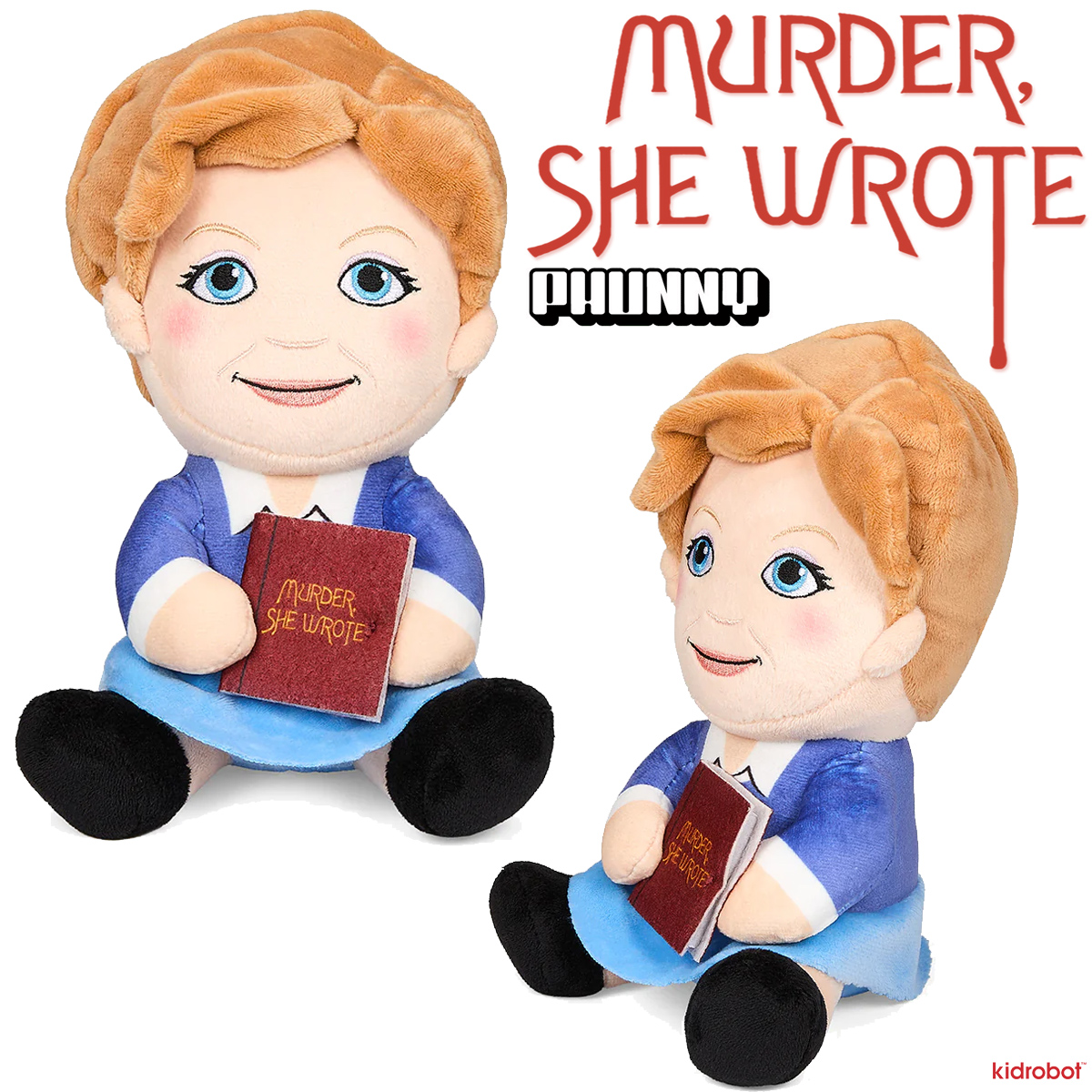 Boneca de Pelúcia Jessica Fletcher Phunny da Série Murder, She Wrote (Angela Lansbury)