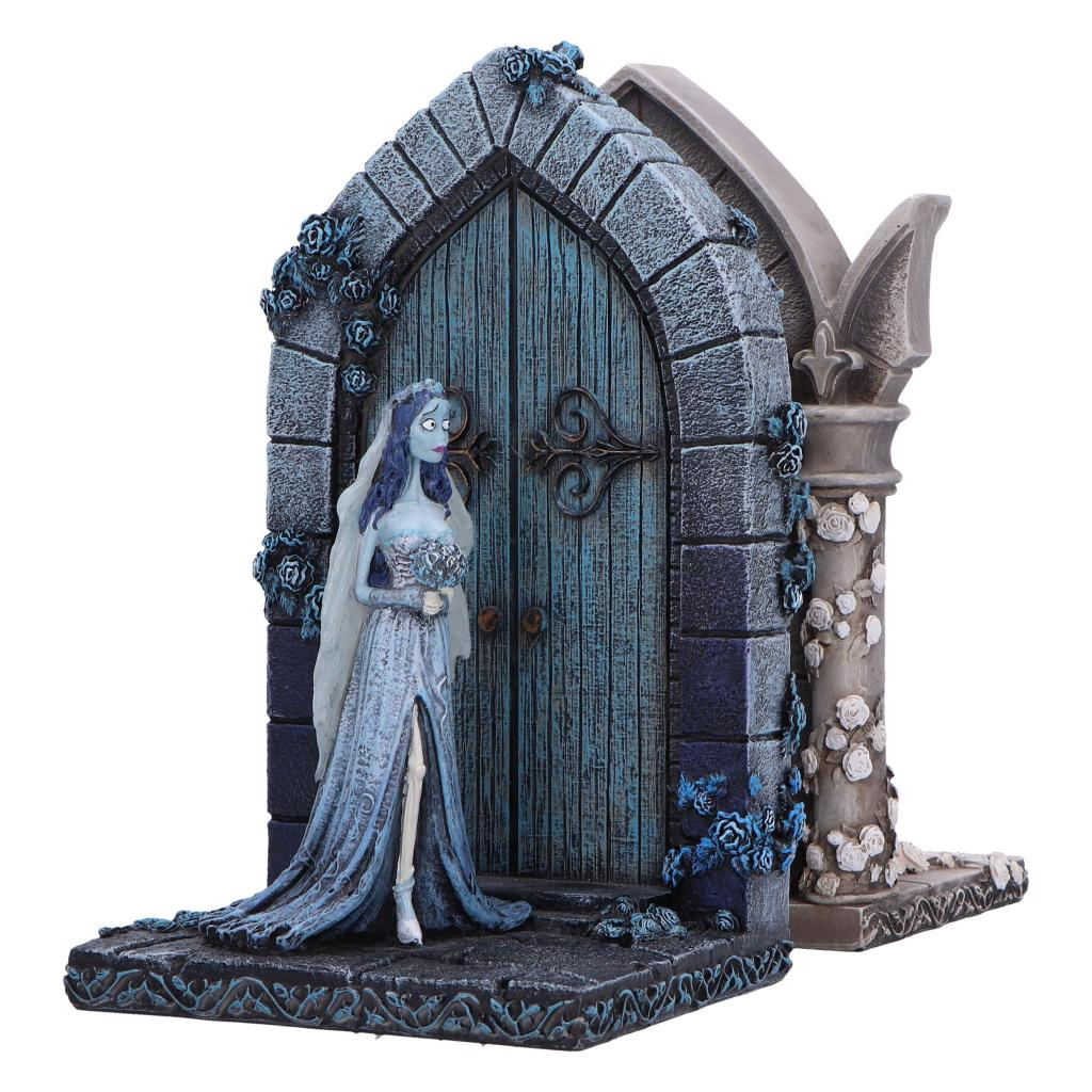 Apoios de Livros Corpse Bride Bookends com Emily e Victoria de A Noiva Cadáver