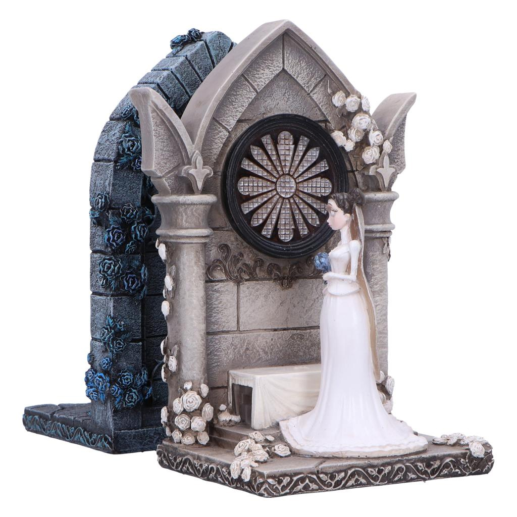 Apoios de Livros Corpse Bride Bookends com Emily e Victoria de A Noiva Cadáver