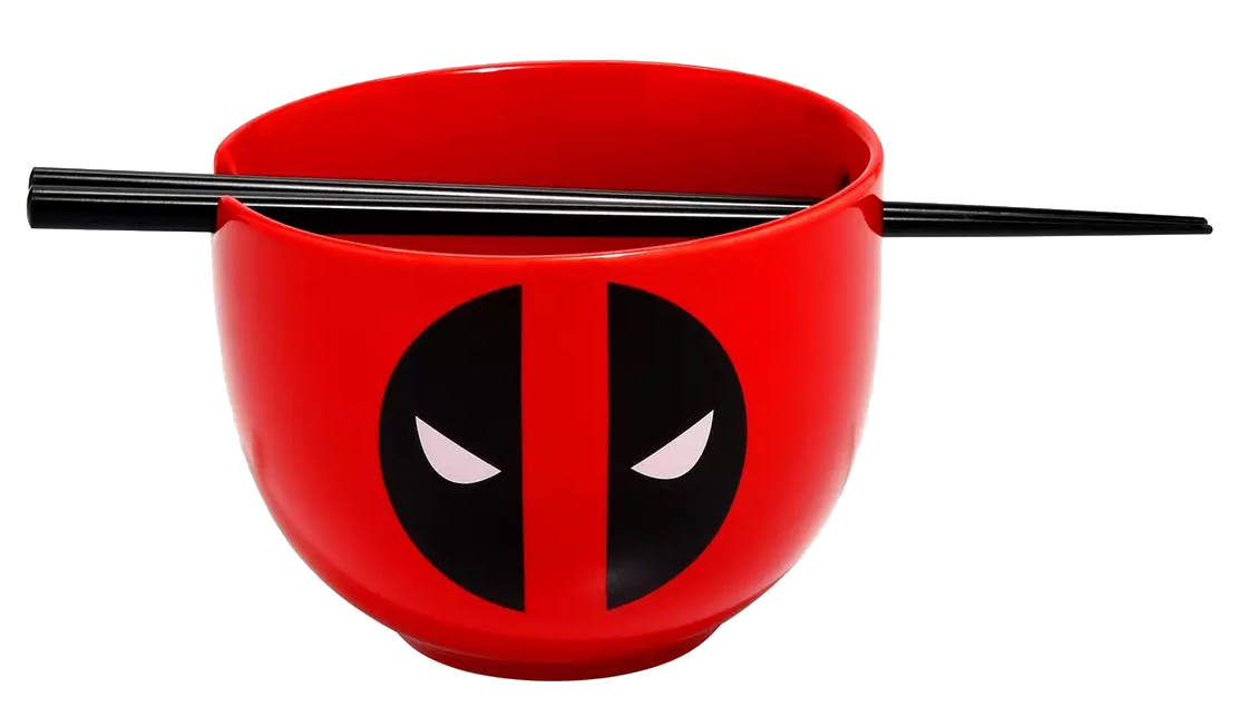 Tigela Deadpool para Ramen Sabor Chimichanga