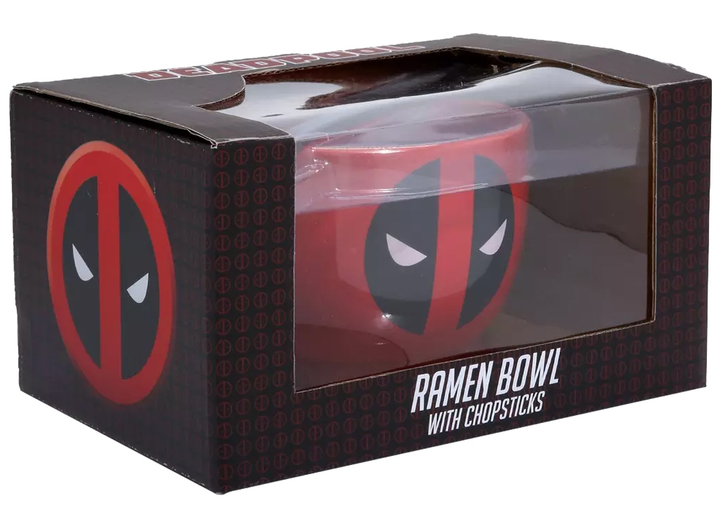 Tigela Deadpool para Ramen Sabor Chimichanga