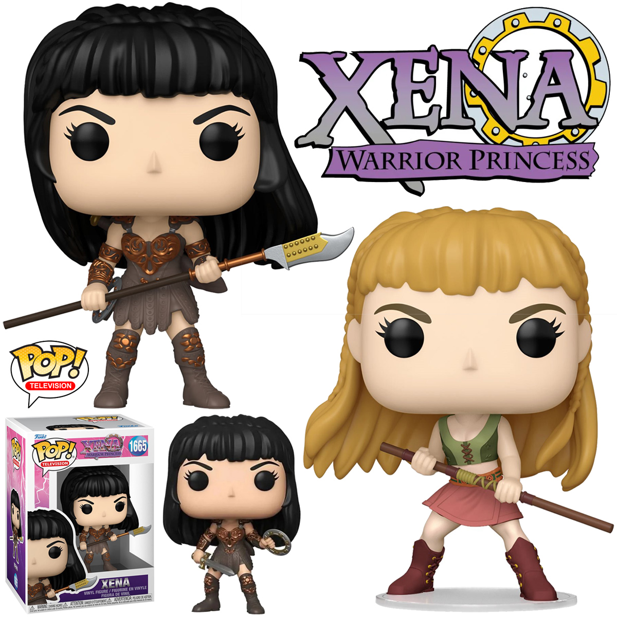 Bonecas Pop! da Série Xena: A Princesa Guerreira