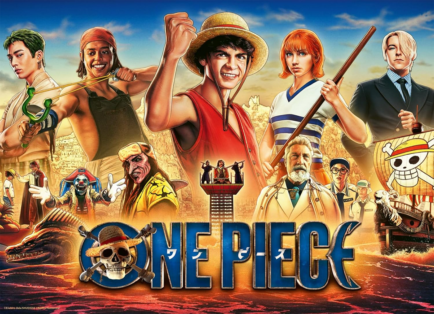 Quebra-Cabeças One Piece “Live Action”