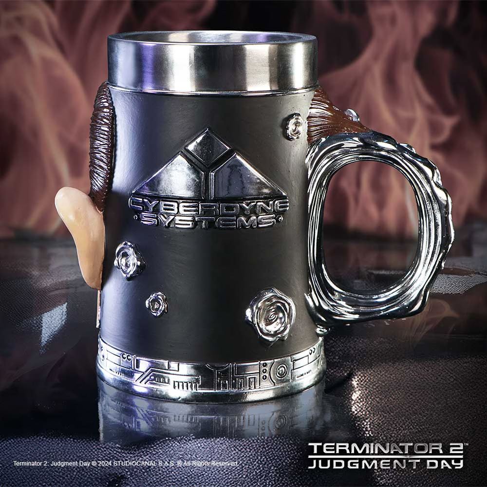 Caneca Tankard T-1000 de O Exterminador do Futuro 2 - O Julgamento Final