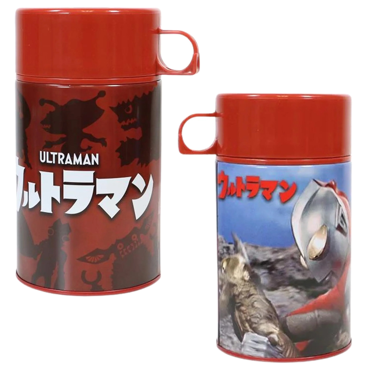 Lancheira Ultraman Tin Titans com Garrafa Térmica