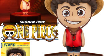 Luminária Monkey D. Luffy Icon Light do Anime One Piece