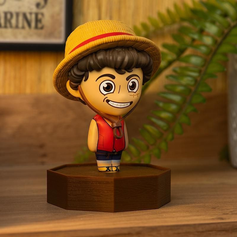 Luminária Monkey D. Luffy Icon Light do Anime One Piece