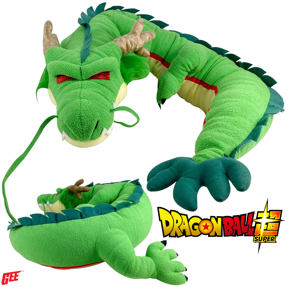 Dragão Pelúcia Shenlong (Shenron) de Dragon Ball Super com 1,27 metro