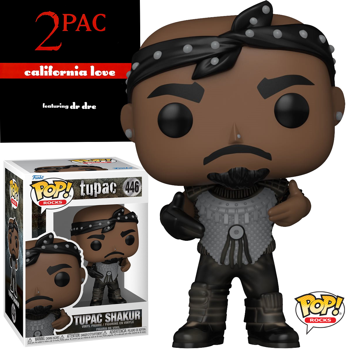 Boneco Pop! Tupac Shakur “California Love” (1995)