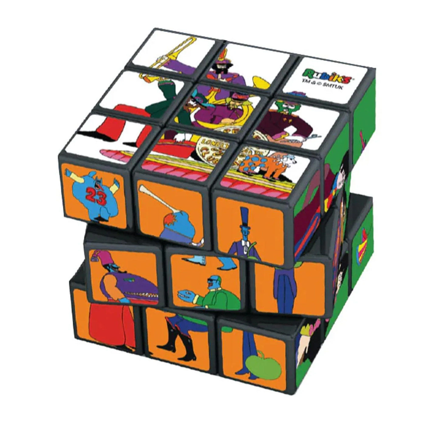 Cubo de Rubik The Beatles Yellow Submarine