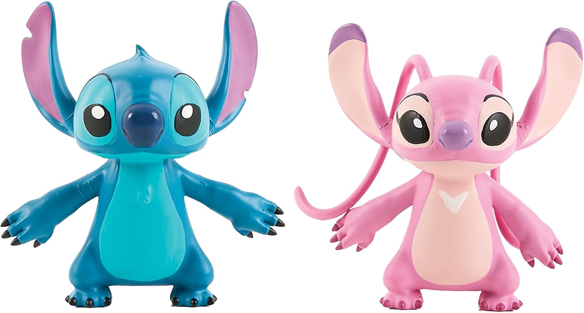 Bonecos Flexíveis Lilo & Stitch FleXfigs Bendable