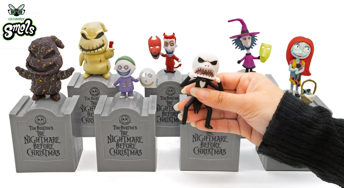 Mini-Figuras Smols The Nightmare Before Christmas de Tim Burton