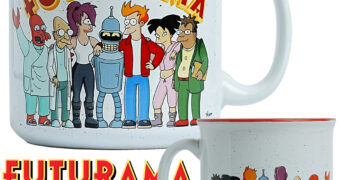 Caneca Camper Futurama “Planet Express Crew”