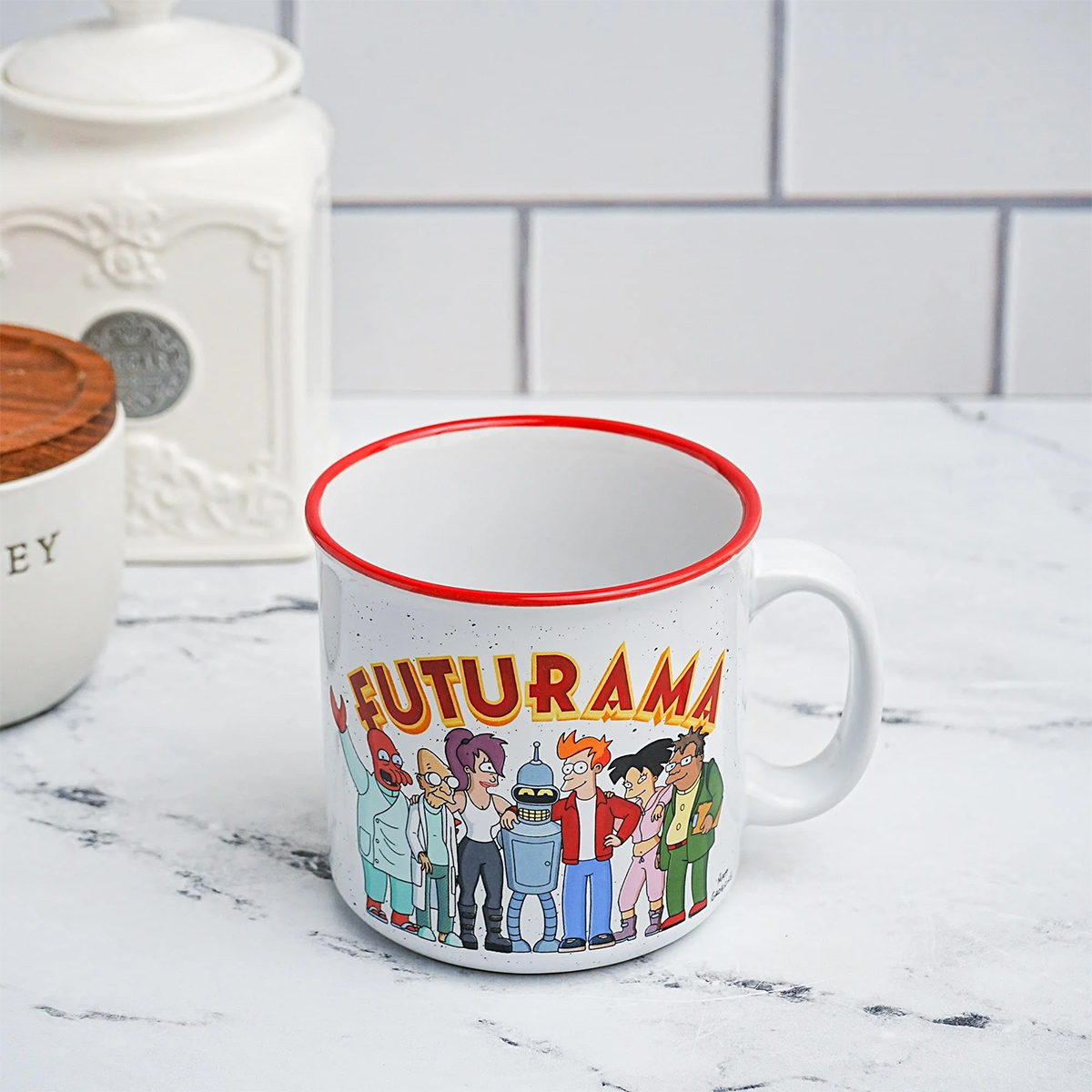 Futurama Camper Mug “Planet Express Crew”