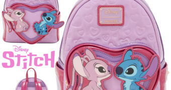 Mini-Mochila Angel & Stitch “Espalhando o Amor” (Dia de São Valentim – Dia dos Namorados)