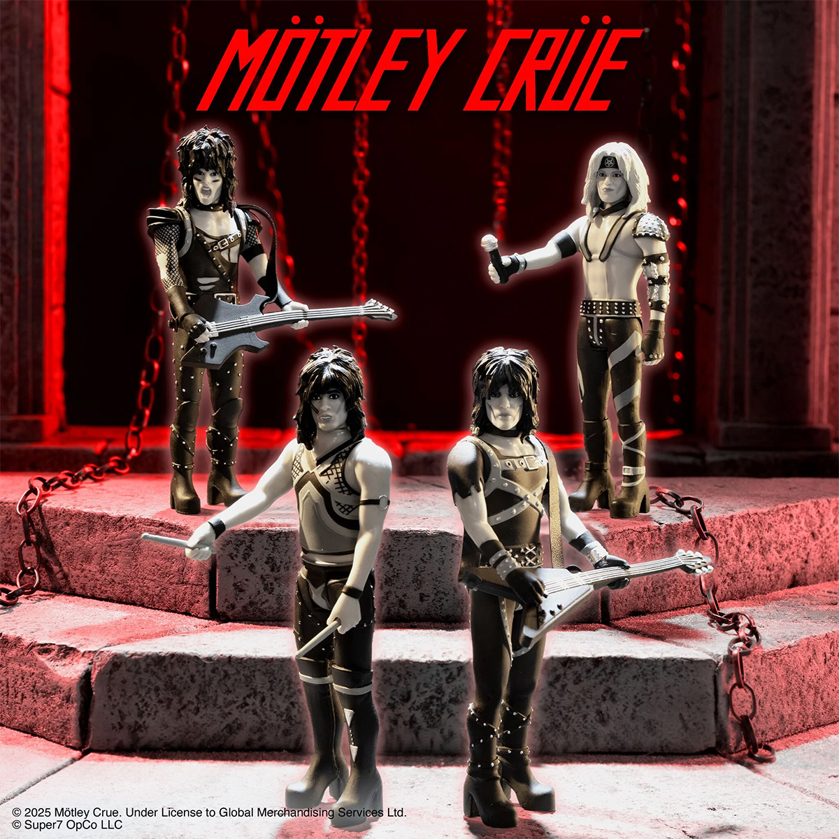 Action Figures Motley Crue ReAction do Álbum “Shout At The Devil”