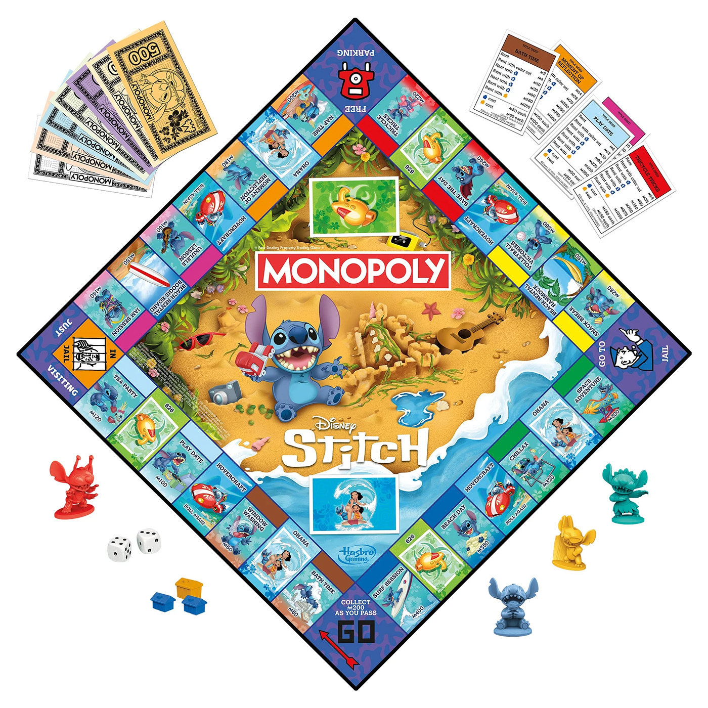 Jogo Monopoly do Alienígena Stitch