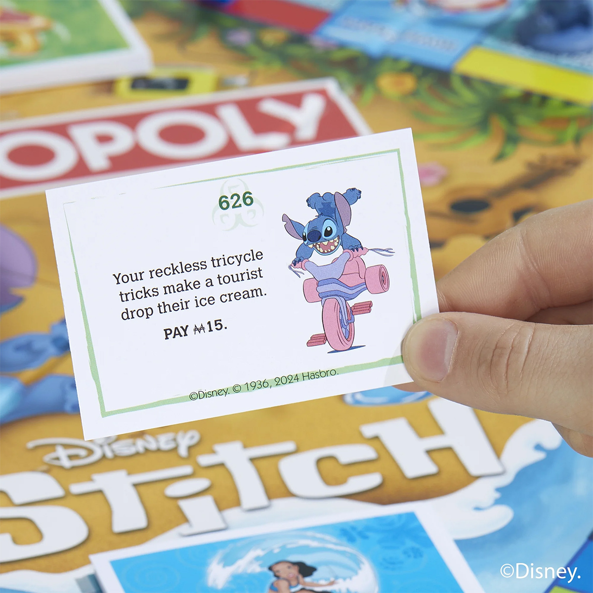 Jogo Monopoly do Alienígena Stitch