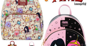 Mini-Mochilas Hora de Aventura com Marceline, Princesa Jujuba e outros