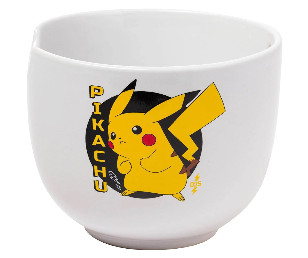 Tigela Ramen Pikachu Pokémon com Hashis