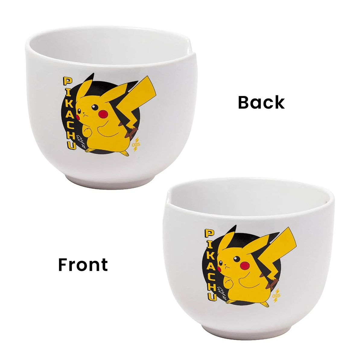 Tigela Ramen Pikachu Pokémon com Hashis