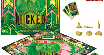 Jogo Monopoly do Filme Wicked na Terra de Oz