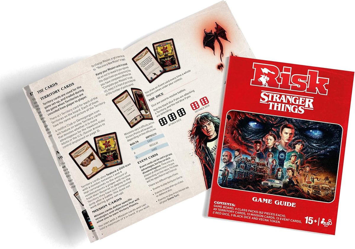 Jogo de Tabuleiro Stranger Things Risk (War)