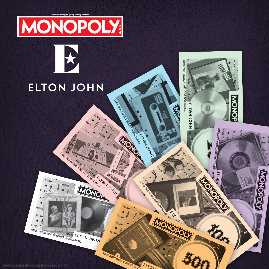 Jogo de Tabuleiro Monopoly Elton John Edition