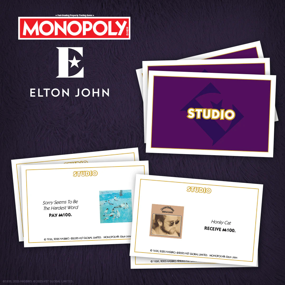 Jogo de Tabuleiro Monopoly Elton John Edition