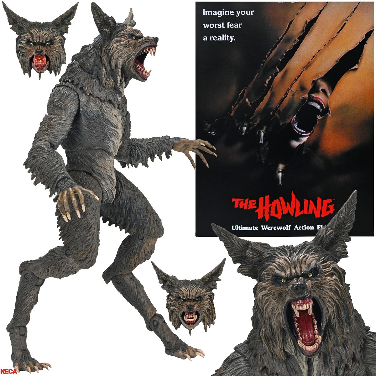 Action Figure Neca Ultimate The Howling (Grito de Horror)