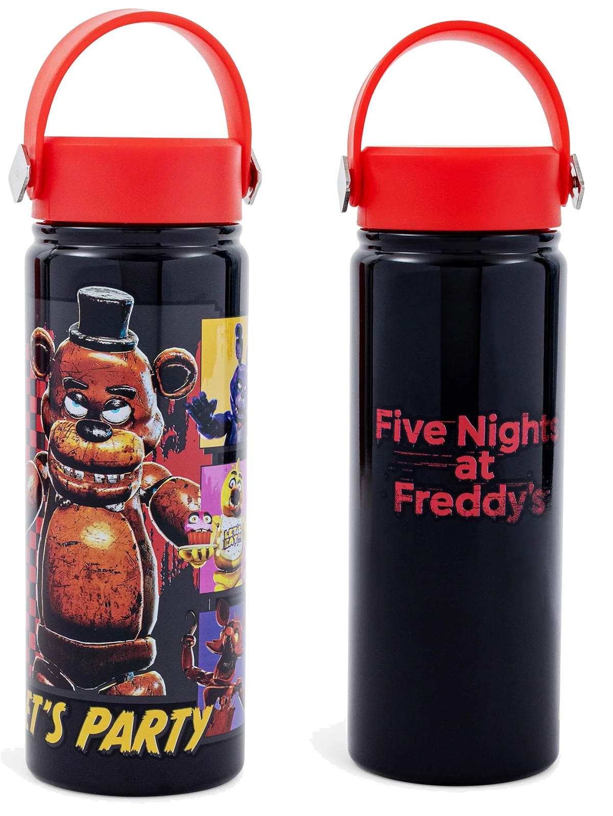 Garrafas Five Nights At Freddy's de Aço Inoxidável