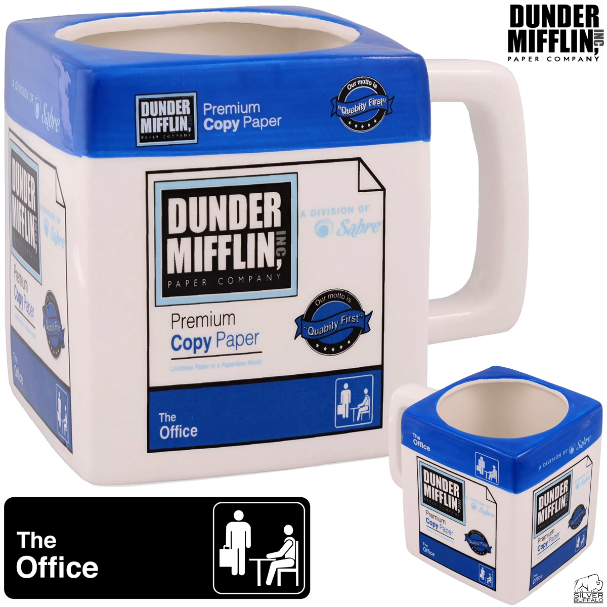 Caneca Esculpida Resma de Papel Dunder Mifflin de The Office