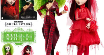 Bonecas Monster High Skullector Os Fantasmas Ainda se Divertem: Beetlejuice Beetlejuice