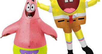 Fantasias de Carnaval Infláveis: Bob Esponja Calça Quadrada e Patrick Estrela