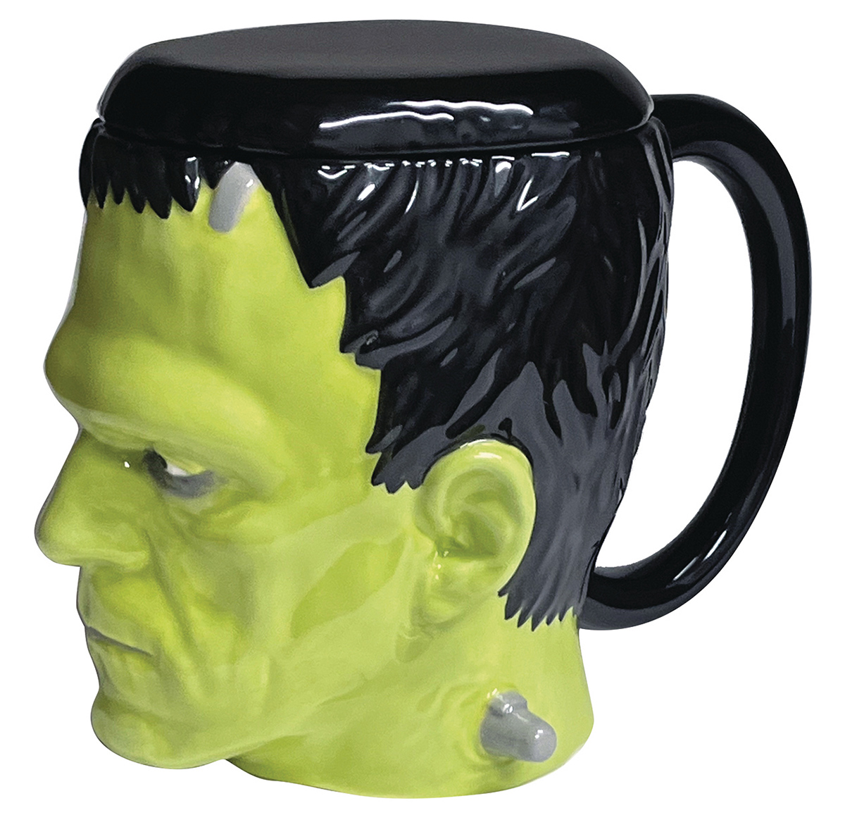 Caneca Esculpida Monstro do Dr. Frankenstein (Boris Karloff)